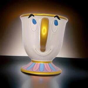 Disney Beauty & The Beast Chip Ceramic Coffee Tea Mug 10 oz